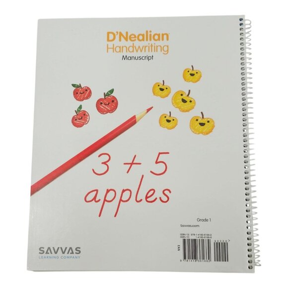 D'Nealian Handwriting Grade 1 Teacher's Edition Student Manuscripts Pencils NEW - Picture 3 of 16